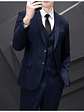 Conjunto de traje de tres piezas para hombre - Miniatura 21