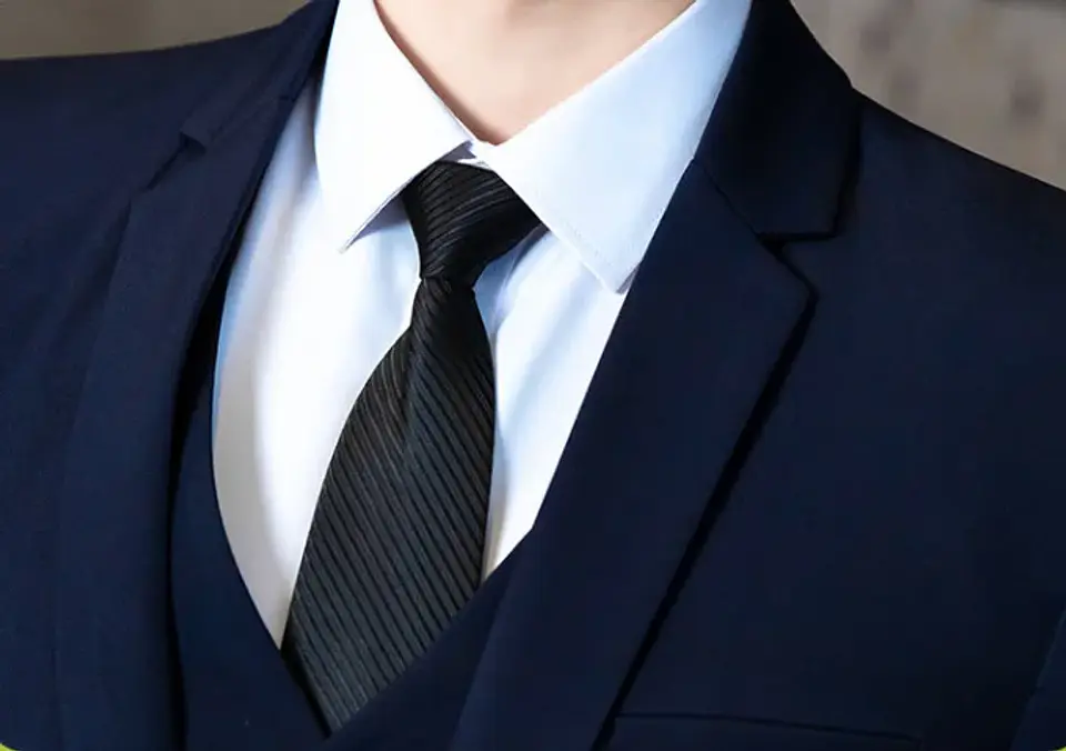 Conjunto de traje de tres piezas para hombre 29