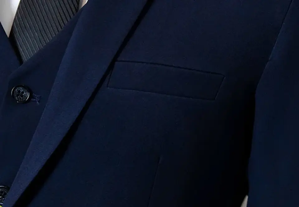 Conjunto de traje de tres piezas para hombre 30