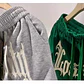 Pantalones cortos holgados informales con estampado de letras - Miniatura 9