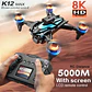 Minidron profesional K12 Max con cámara HD 8K, sistema de detección de obstáculos - Miniatura 1