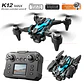 Minidron profesional K12 Max con cámara HD 8K, sistema de detección de obstáculos - Miniatura 4