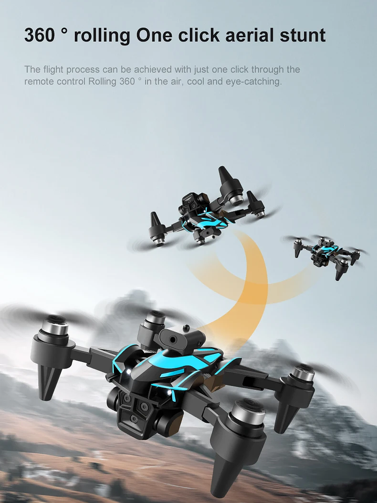 Minidron profesional K12 Max con cámara HD 8K, sistema de detección de obstáculos 8