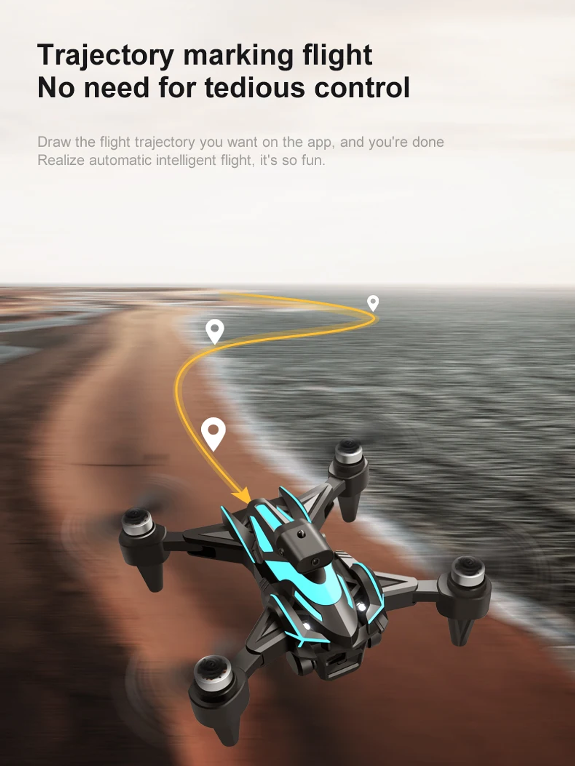 Minidron profesional K12 Max con cámara HD 8K, sistema de detección de obstáculos 9