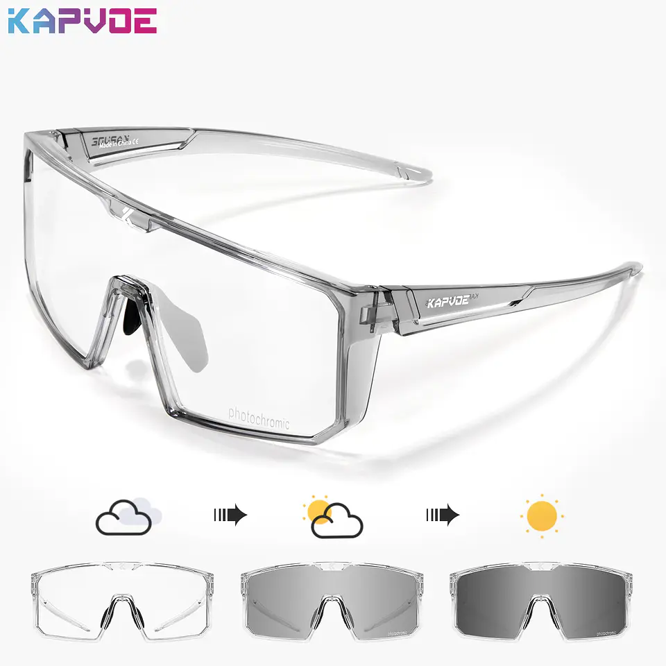 Lentes Fotocromaticos UV400 deportes al aire libre 12