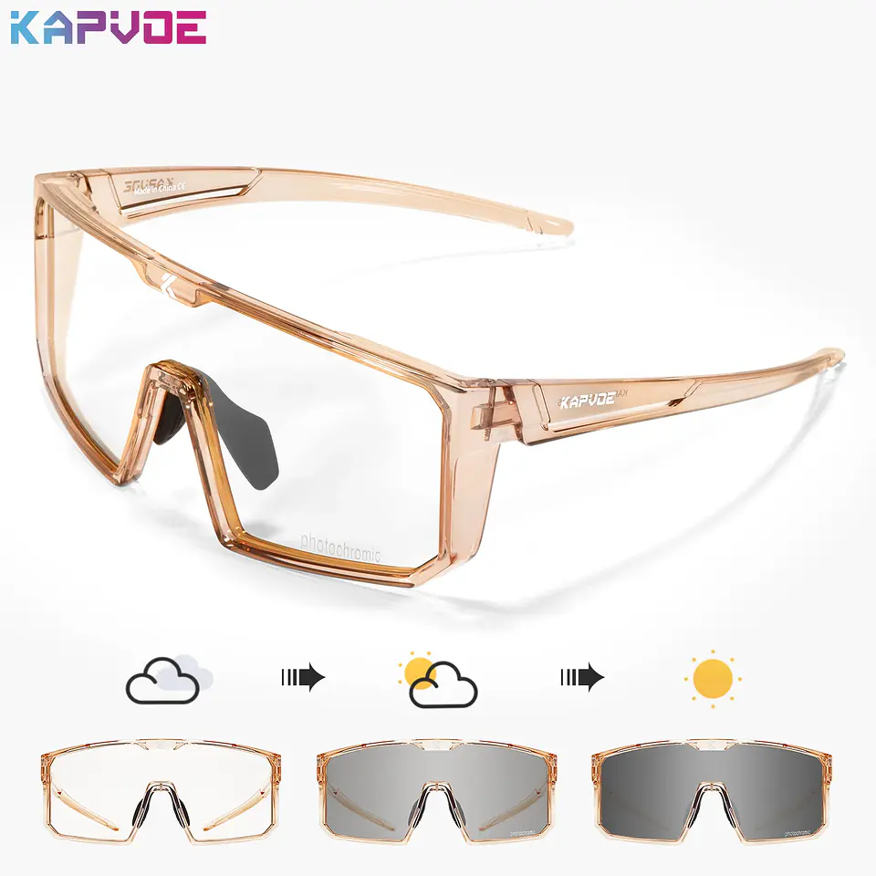 Lentes Fotocromaticos UV400 deportes al aire libre 13