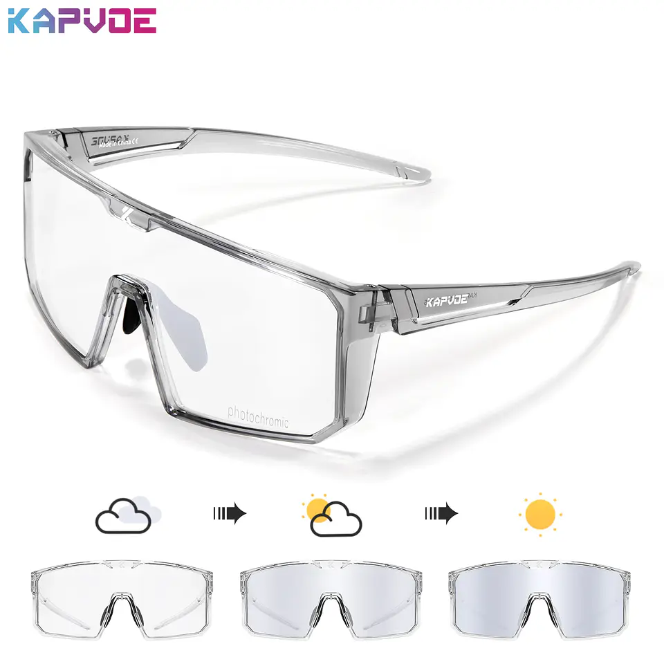 Lentes Fotocromaticos UV400 deportes al aire libre 16