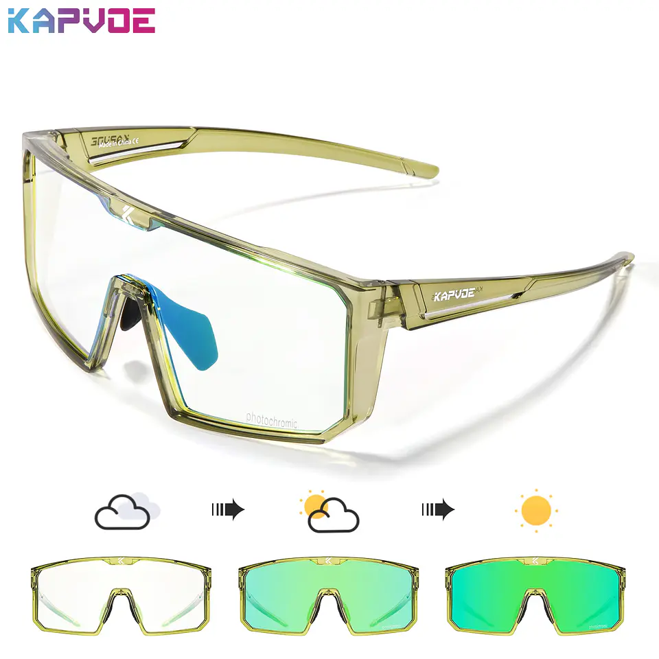 Lentes Fotocromaticos UV400 deportes al aire libre 17