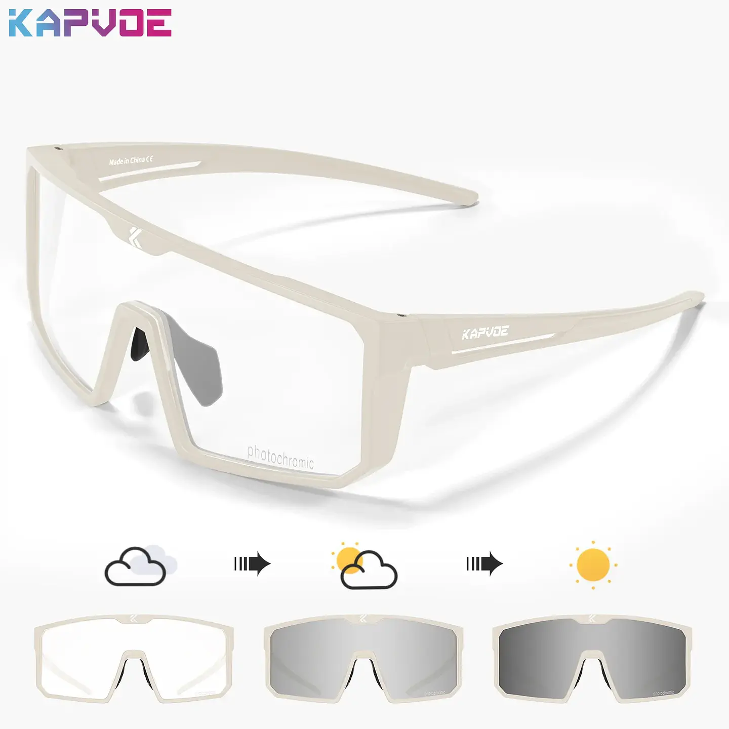 Lentes Fotocromaticos UV400 deportes al aire libre 22