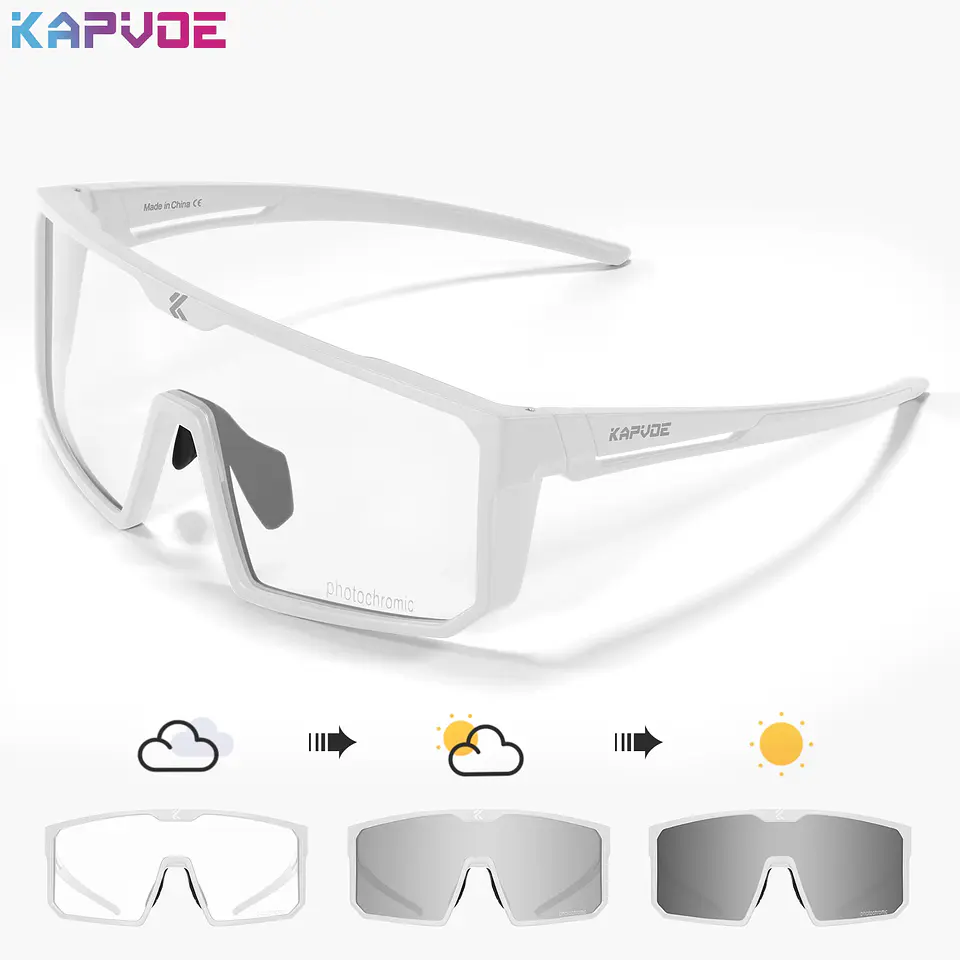 Lentes Fotocromaticos UV400 deportes al aire libre 23