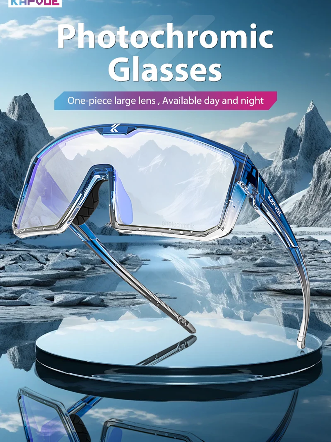 Lentes Fotocromaticos UV400 deportes al aire libre 25