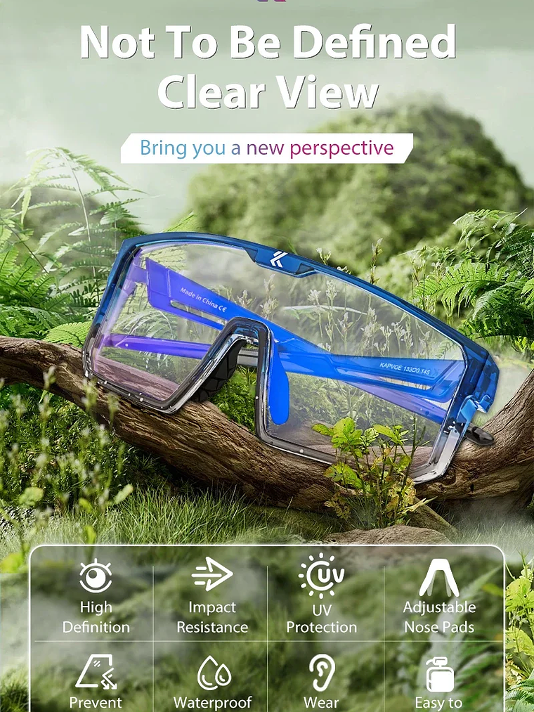 Lentes Fotocromaticos UV400 deportes al aire libre 26