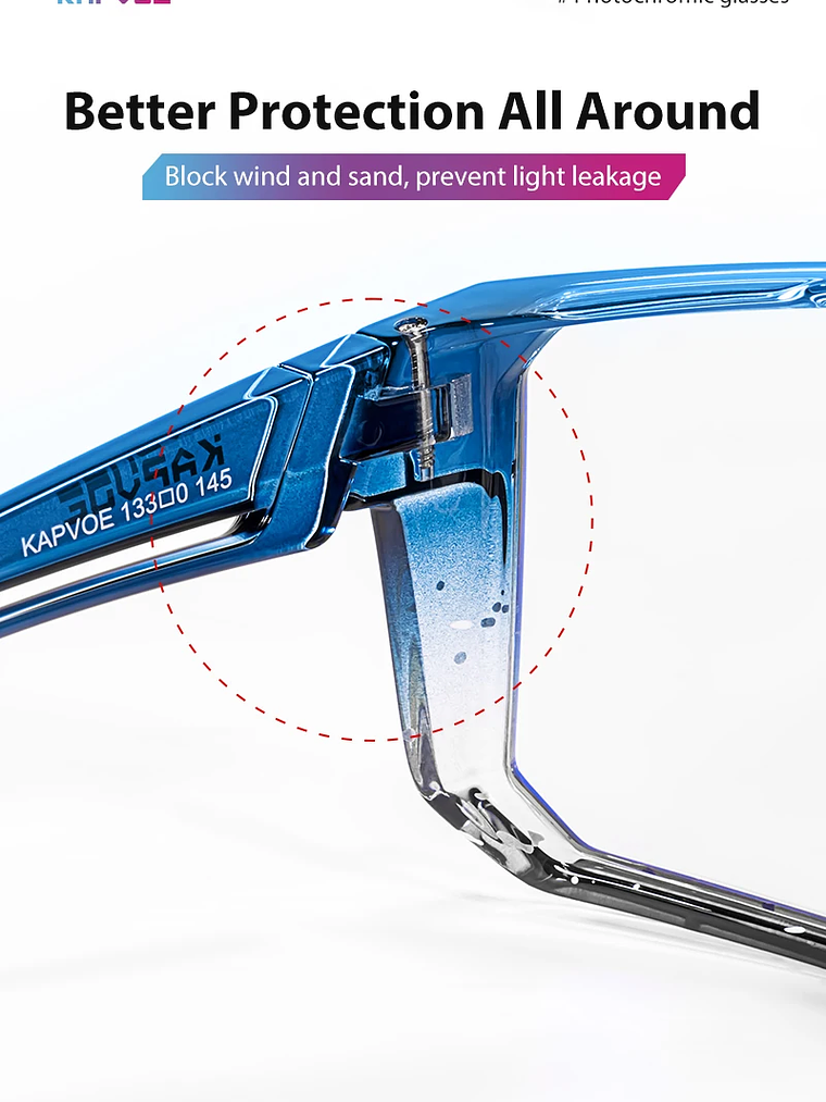 Lentes Fotocromaticos UV400 deportes al aire libre 30