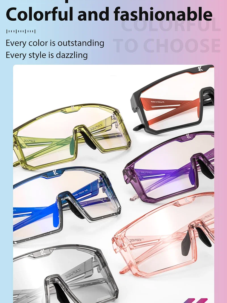 Lentes Fotocromaticos UV400 deportes al aire libre 32