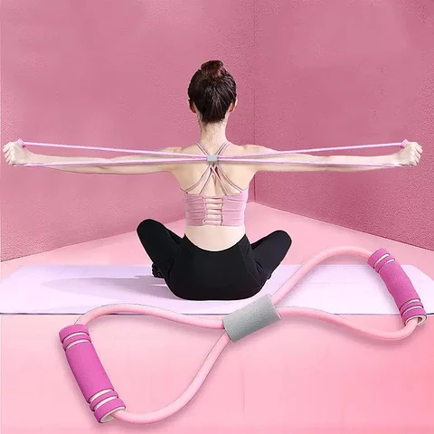 Bandas de resistencia con espuma para deporte en casa, accesorios de yoga y fitness