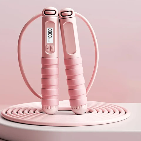 Cuerda electrónica marca saltos