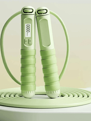 Cuerda electrónica marca saltos