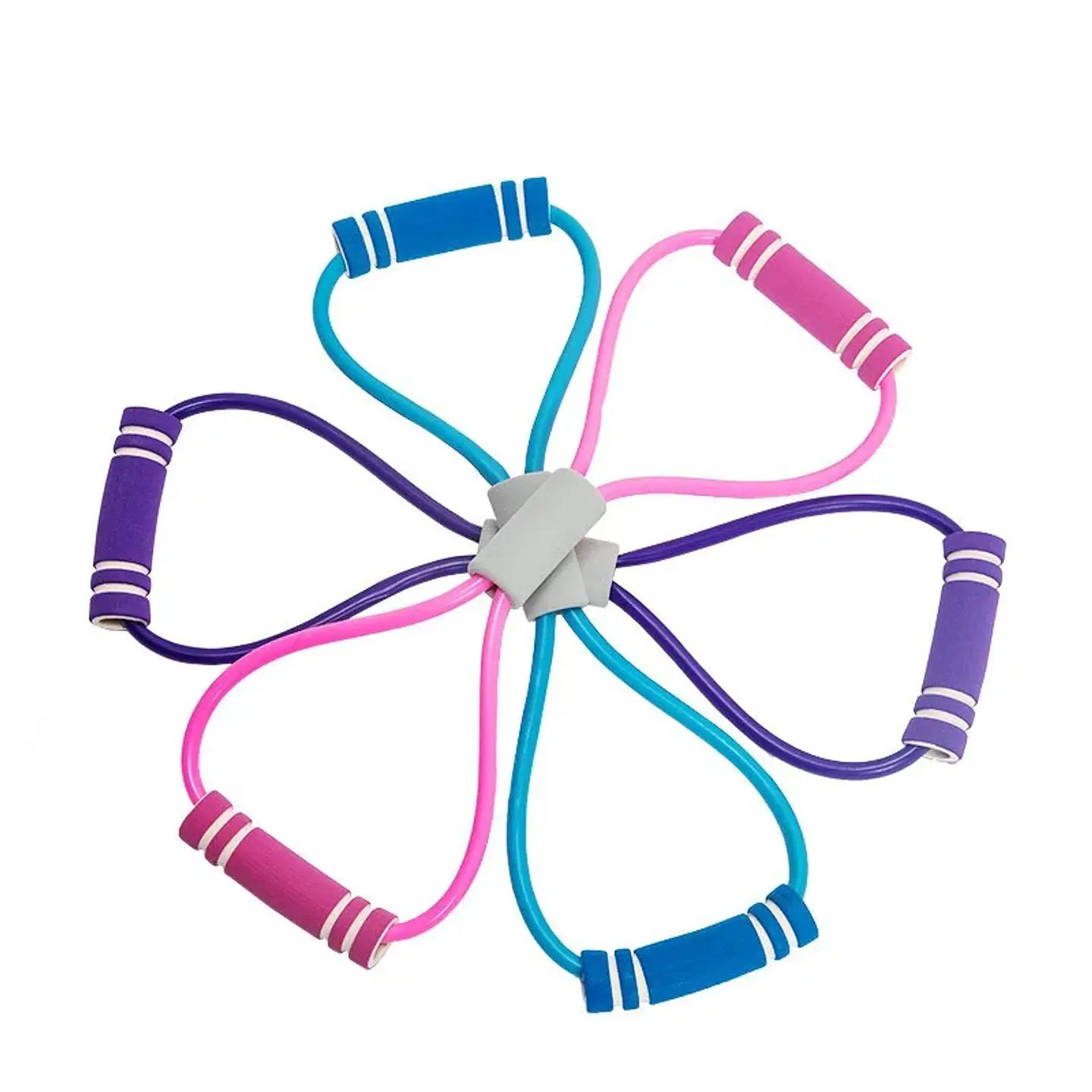 Bandas de resistencia con espuma para deporte en casa, accesorios de yoga y fitness 6