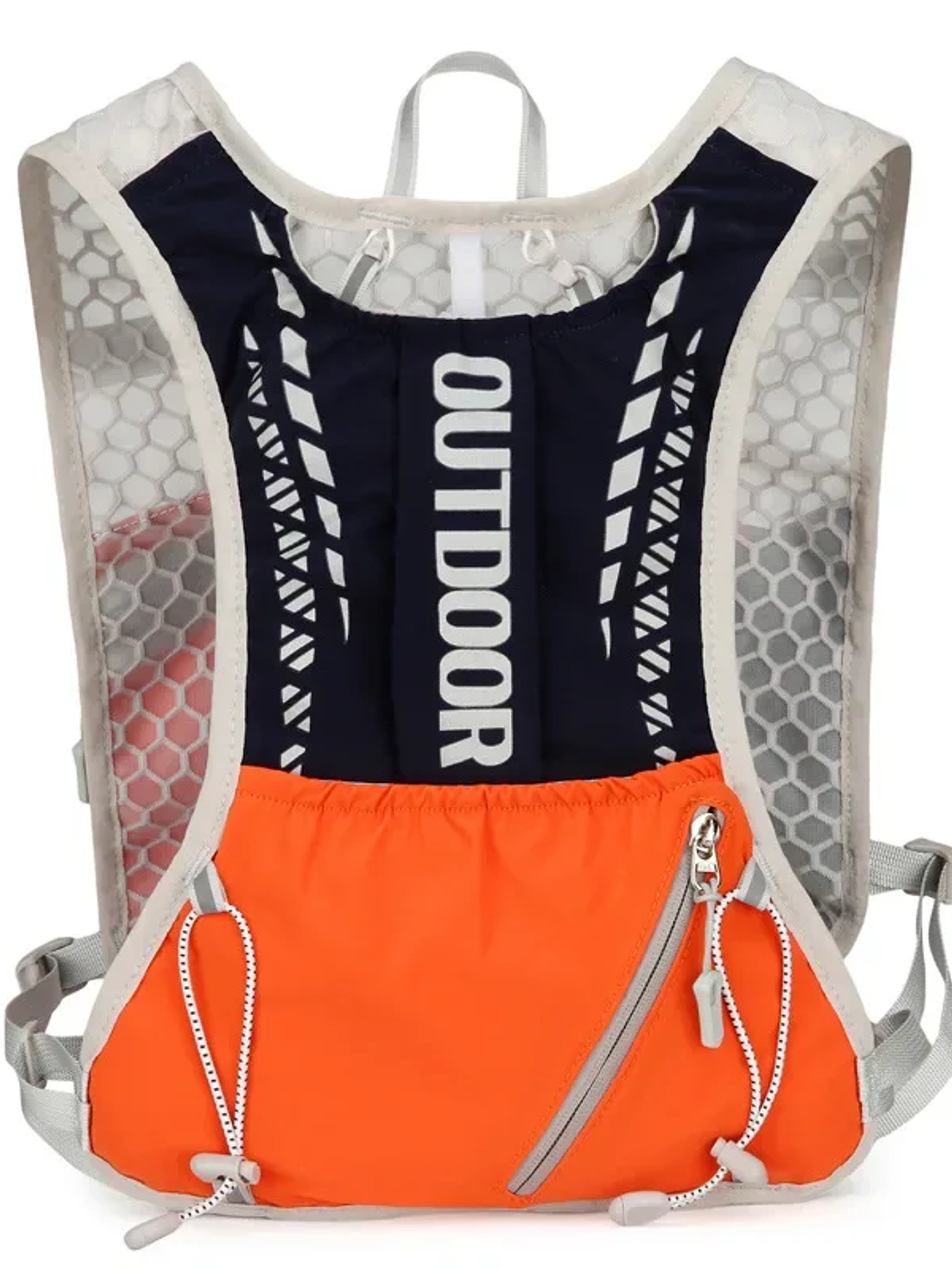 Chaleco de hidratación reflectante para correr 6