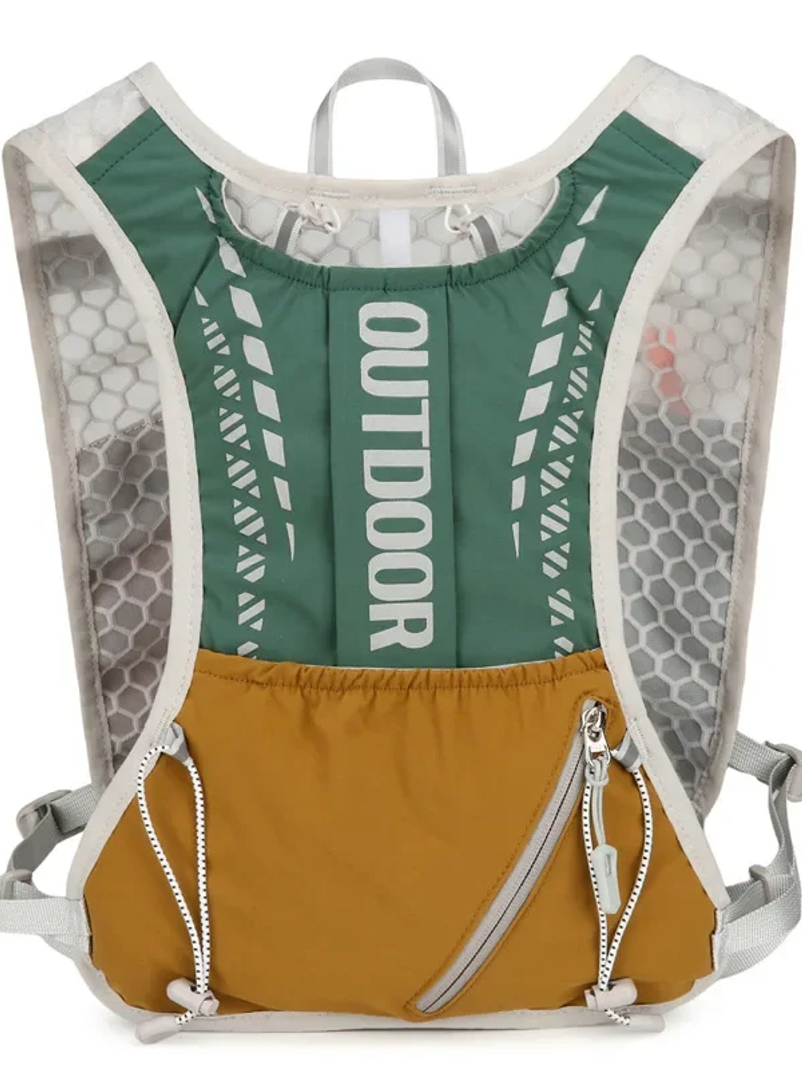 Chaleco de hidratación reflectante para correr 8