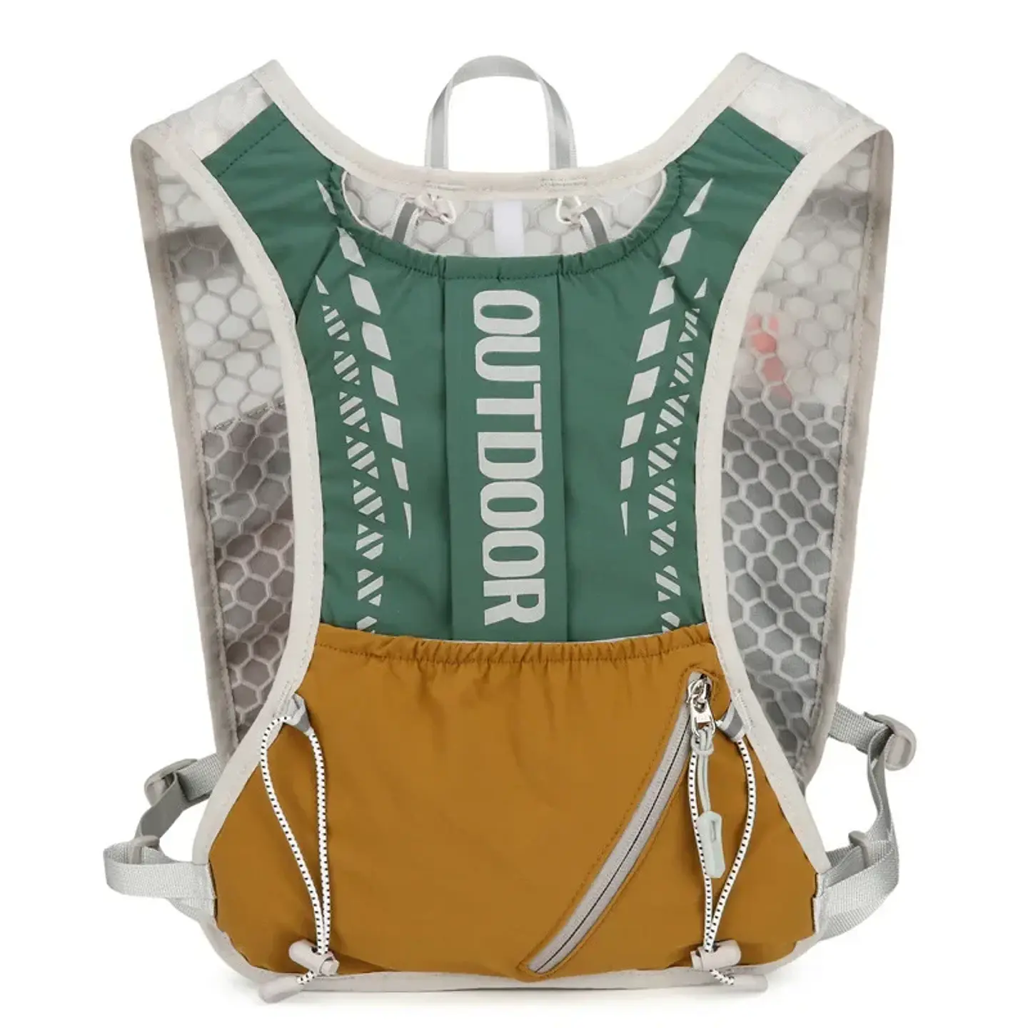 Chaleco de hidratación reflectante para correr 8