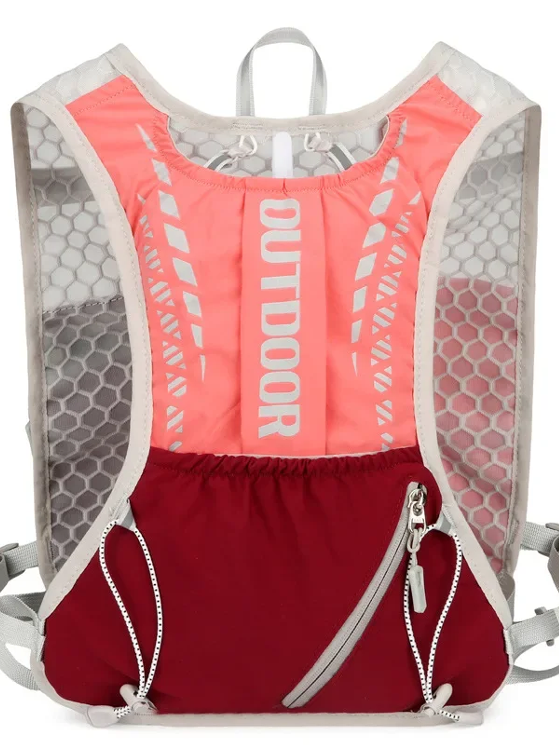 Chaleco de hidratación reflectante para correr 9