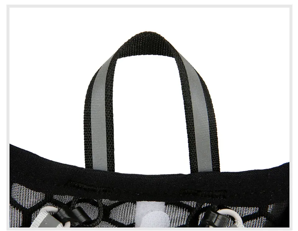 Chaleco de hidratación reflectante para correr 18