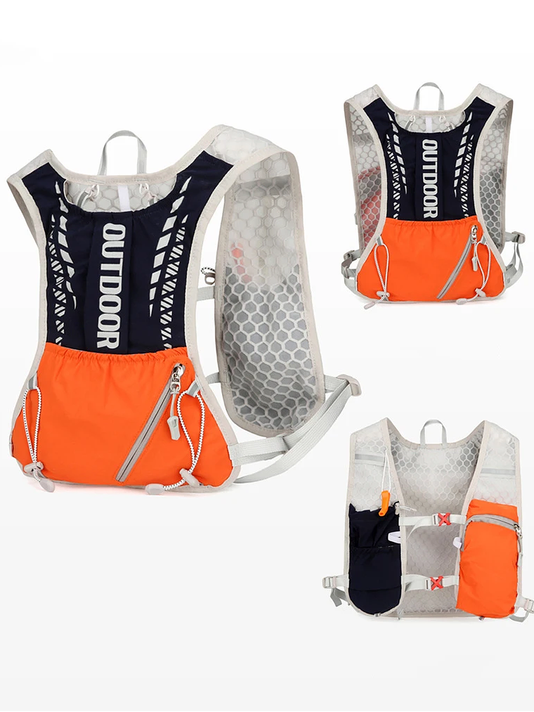 Chaleco de hidratación reflectante para correr 22