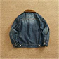 Chaqueta vaquera cargo de estilo retro americano - Miniatura 15
