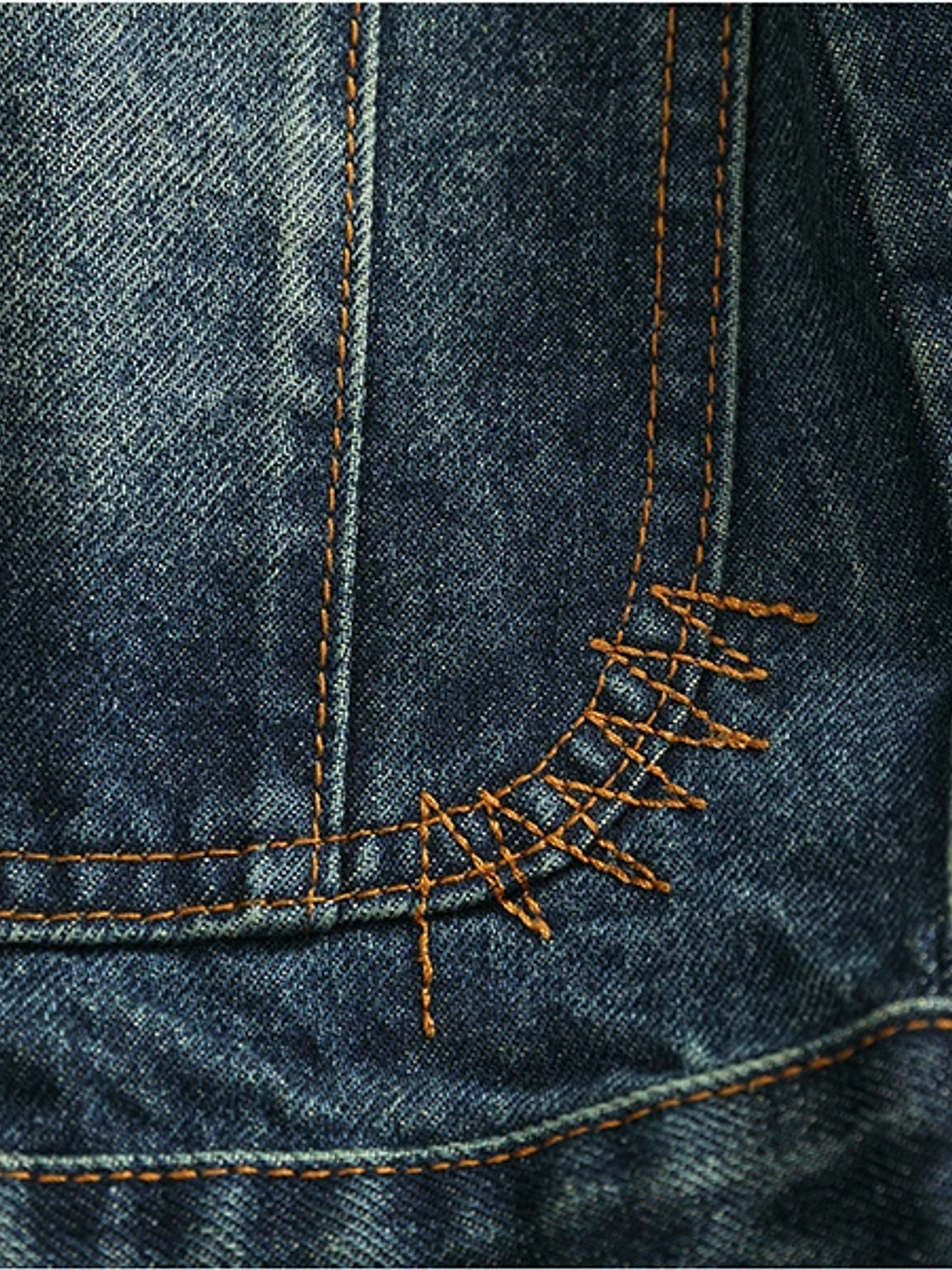 Chaqueta vaquera cargo de estilo retro americano 22