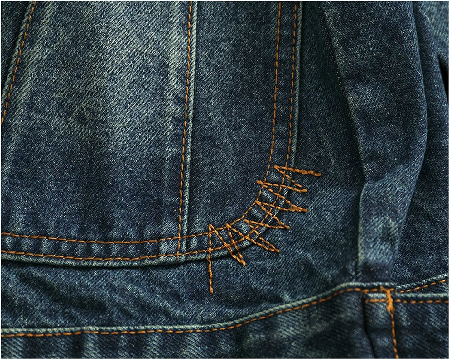 Chaqueta vaquera cargo de estilo retro americano 22