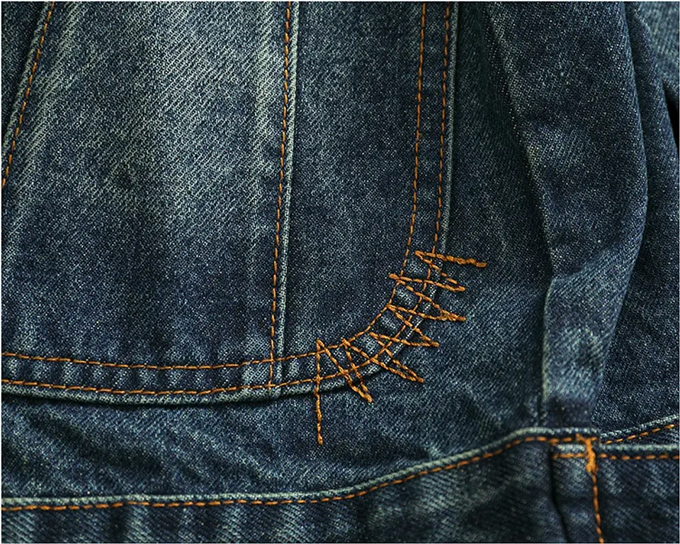 Chaqueta vaquera cargo de estilo retro americano 22