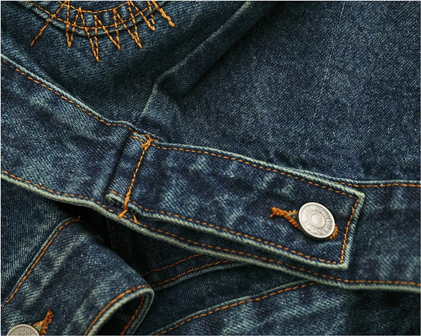 Chaqueta vaquera cargo de estilo retro americano 23