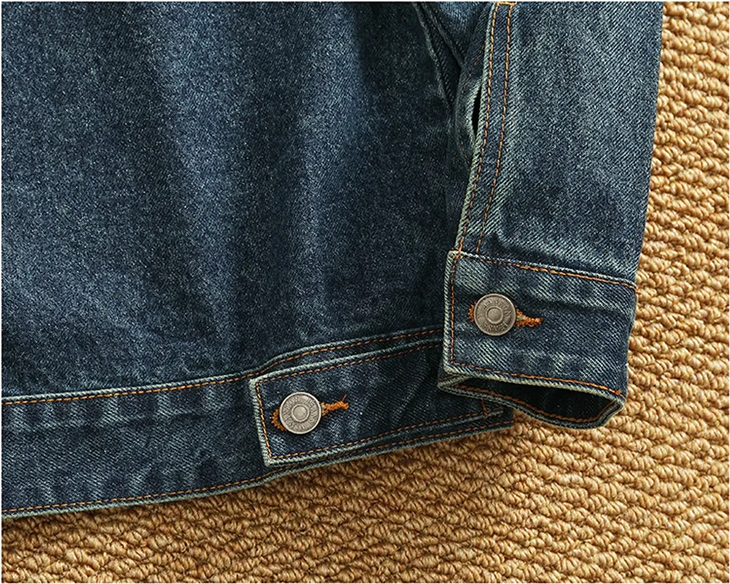 Chaqueta vaquera cargo de estilo retro americano 26