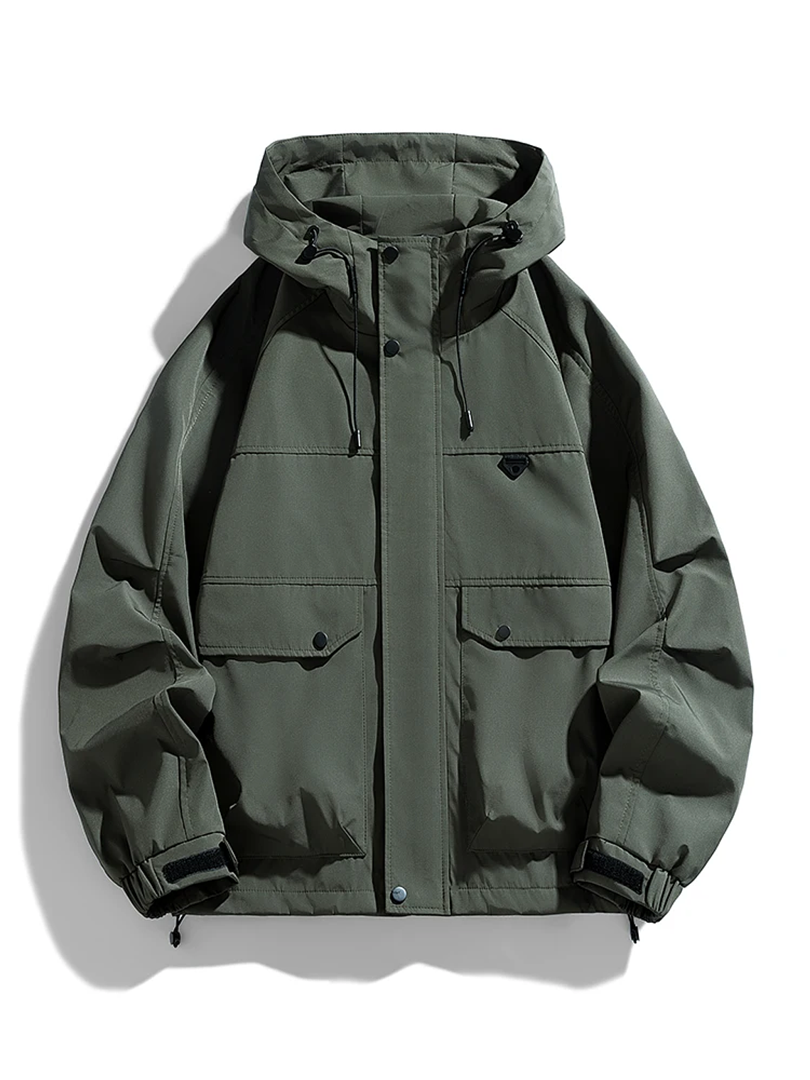 Chaqueta cortavientos con capucha 1