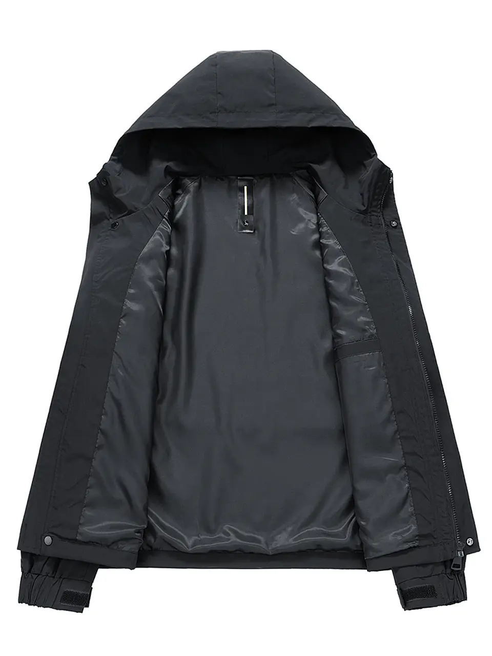 Chaqueta cortavientos con capucha 16