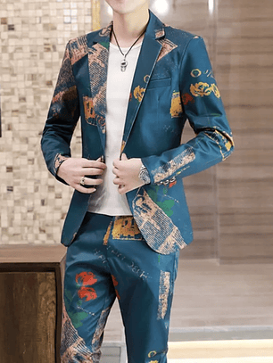 Elegante traje completo