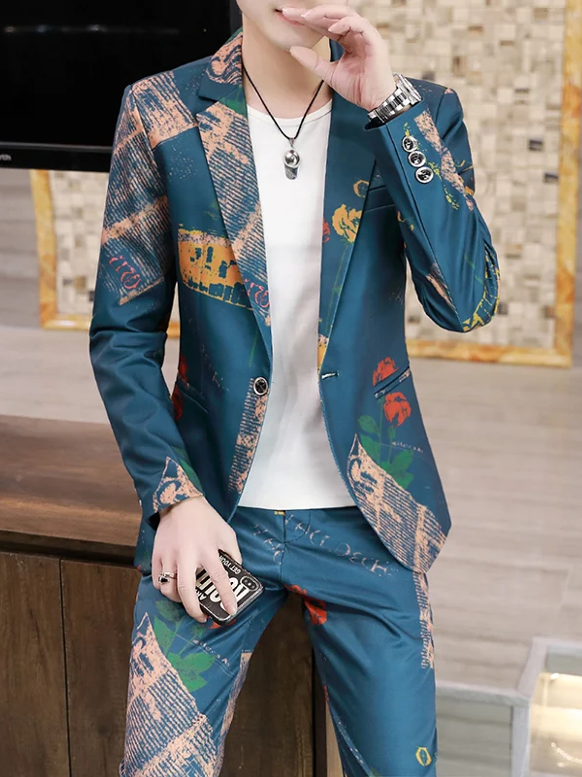 Elegante traje completo 2