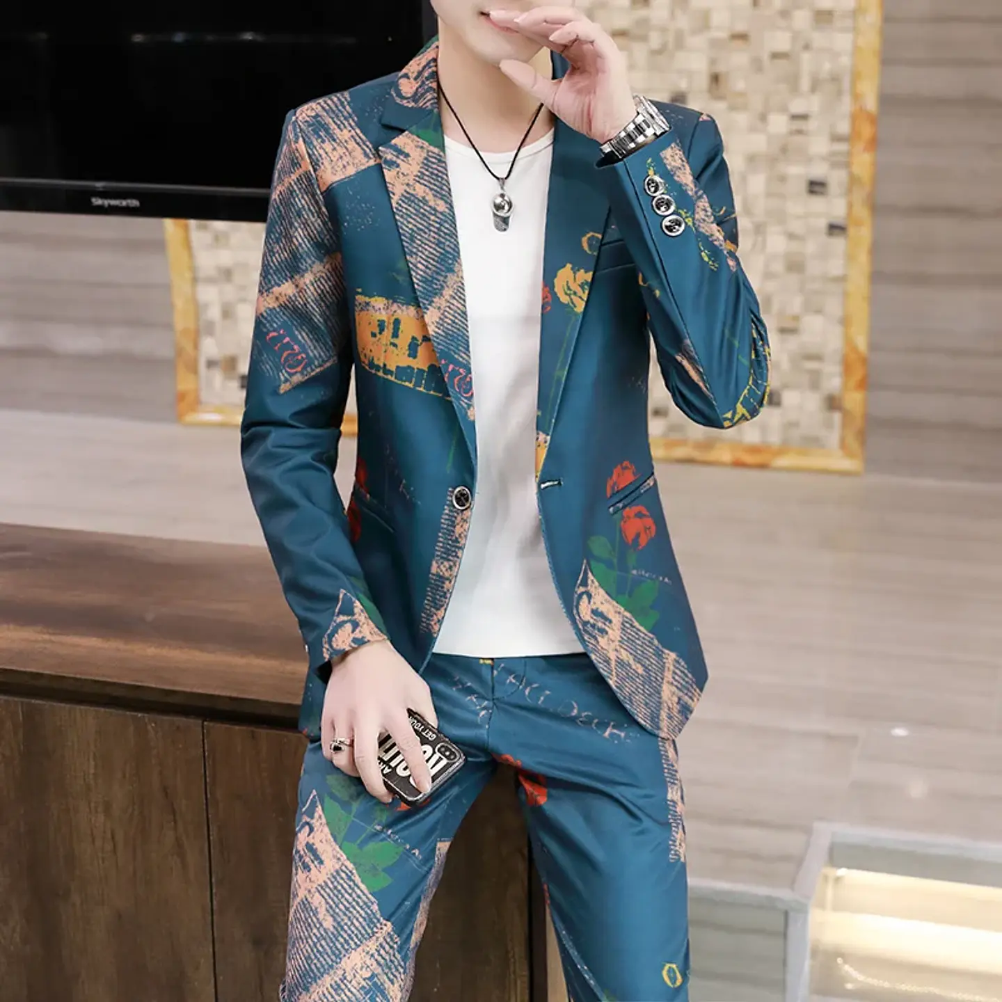 Elegante traje completo 2