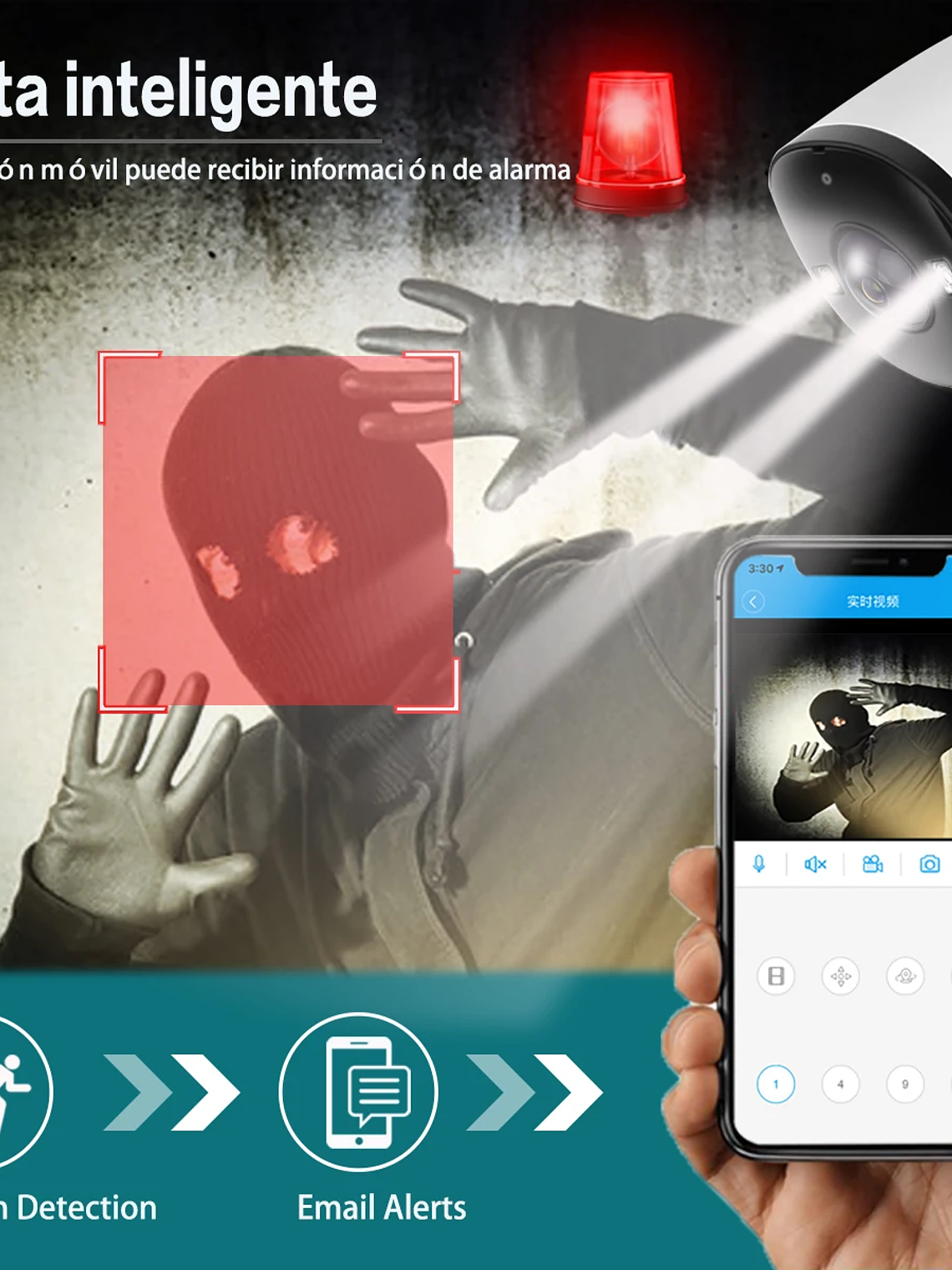 Lente gran angular ultra grande 4K 8MP POE IP Camara 5MP 4MP 1.6MM 2.8MM Alarma inteligente Visión nocturna a color Funciona con NVR Audio Onvif 4