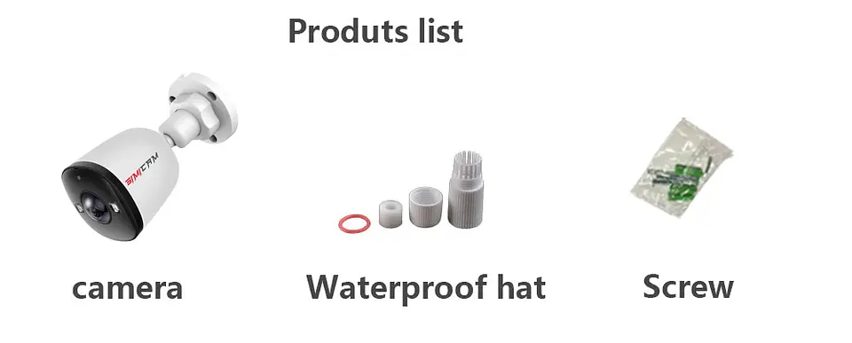 Lente gran angular ultra grande 4K 8MP POE IP Camara 5MP 4MP 1.6MM 2.8MM Alarma inteligente Visión nocturna a color Funciona con NVR Audio Onvif 7