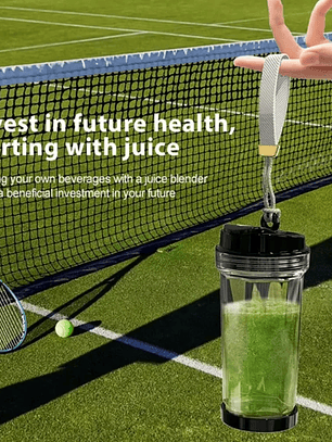 Nuevo exprimidor potente de 300 W, batería USB de 4000 mAh, licuadora multiusos