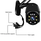 Cámara IP domo PTZ de 5 MP con WiFi, resolución 1080p HD, para exteriores, seguridad y vigilancia CCTV inalámbrica - Miniatura 1