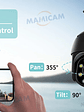 Cámara IP domo PTZ de 5 MP con WiFi, resolución 1080p HD, para exteriores, seguridad y vigilancia CCTV inalámbrica - Miniatura 7