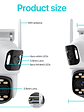 Cámara IP PTZ de tres lentes para exteriores,  WiFi, seguimiento automático,  - Miniatura 27