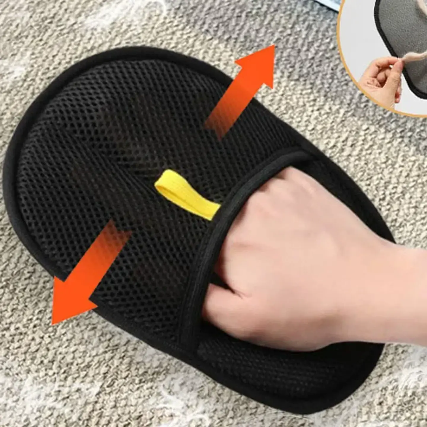 Guantes quita pelos de gato 1