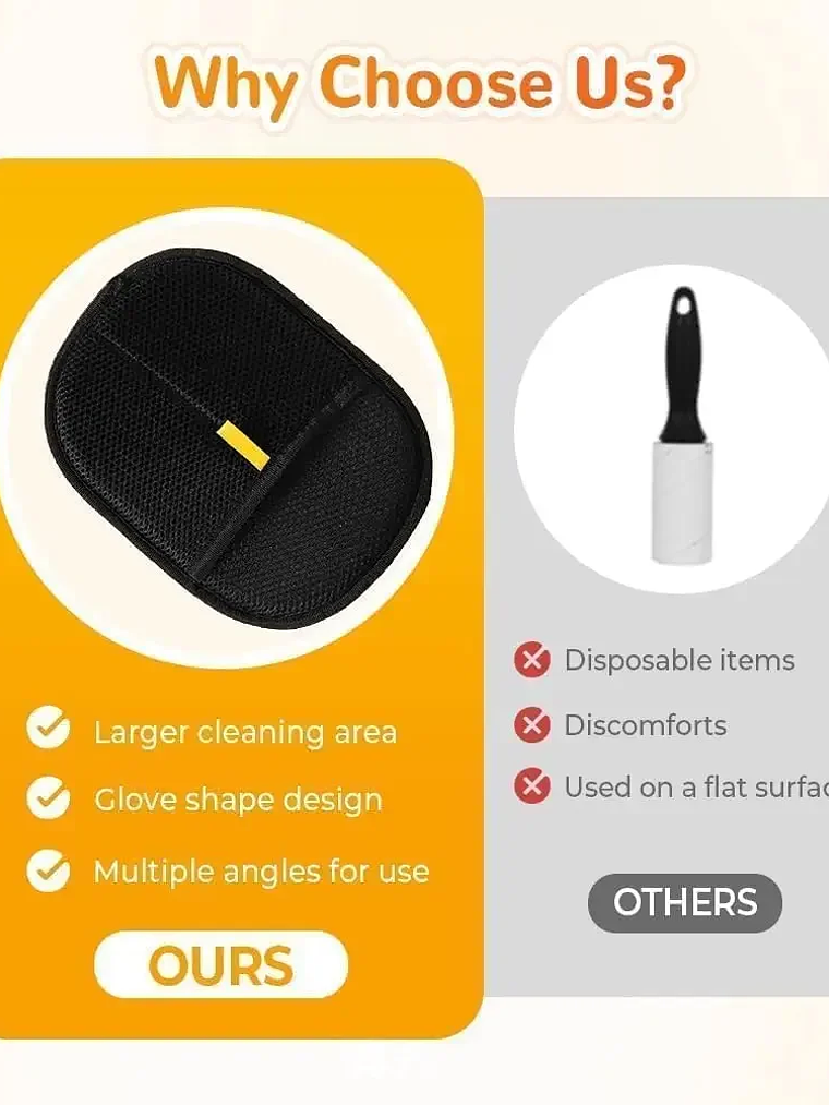 Guantes quita pelos de gato 8