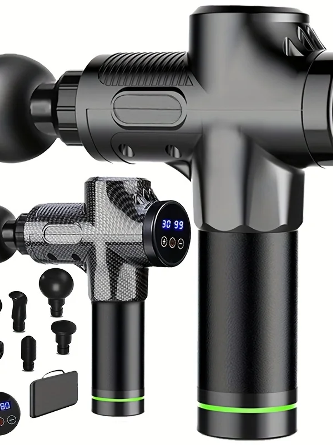 Pistola de masaje de 99 niveles para fascia, relajación muscular profunda,  23