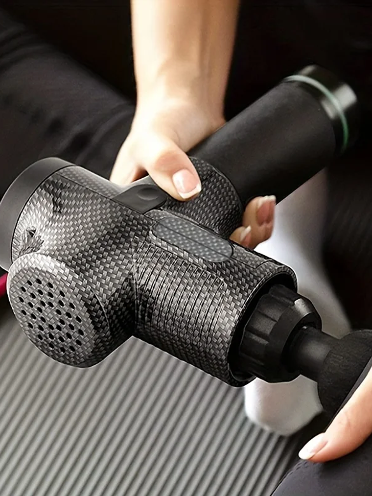 Pistola de masaje de 99 niveles para fascia, relajación muscular profunda,  25