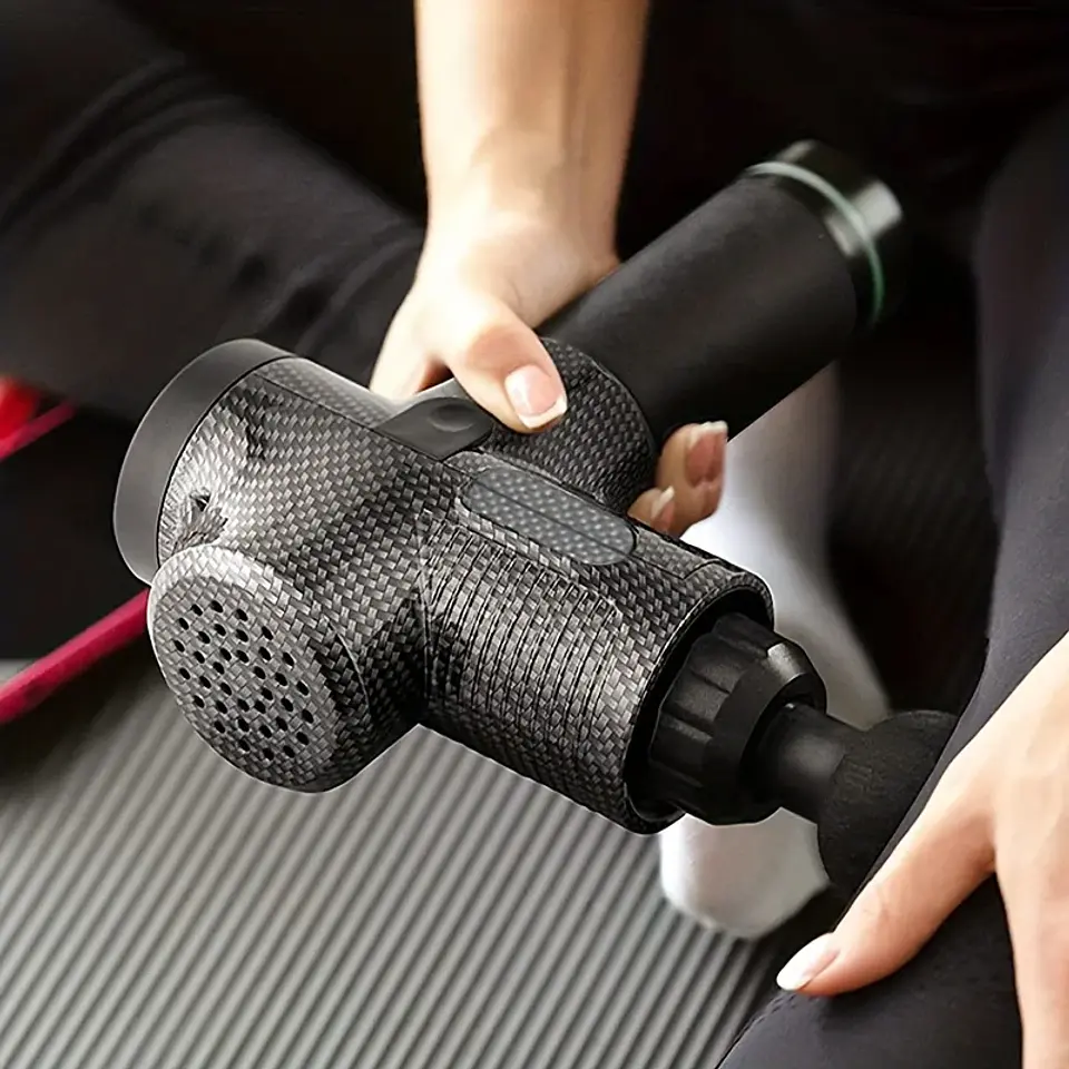 Pistola de masaje de 99 niveles para fascia, relajación muscular profunda,  25